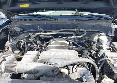 2004 Toyota Sequoia Sr5 V8 из США, поврежденный, VIN 5TDZT34A54S233006